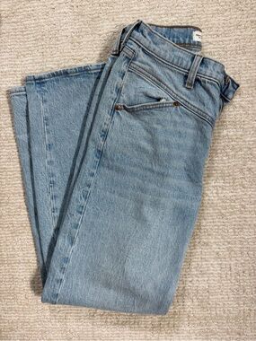 Abercrombie & Fitch Light Blue High-Rise 90s Relaxed Jeans
